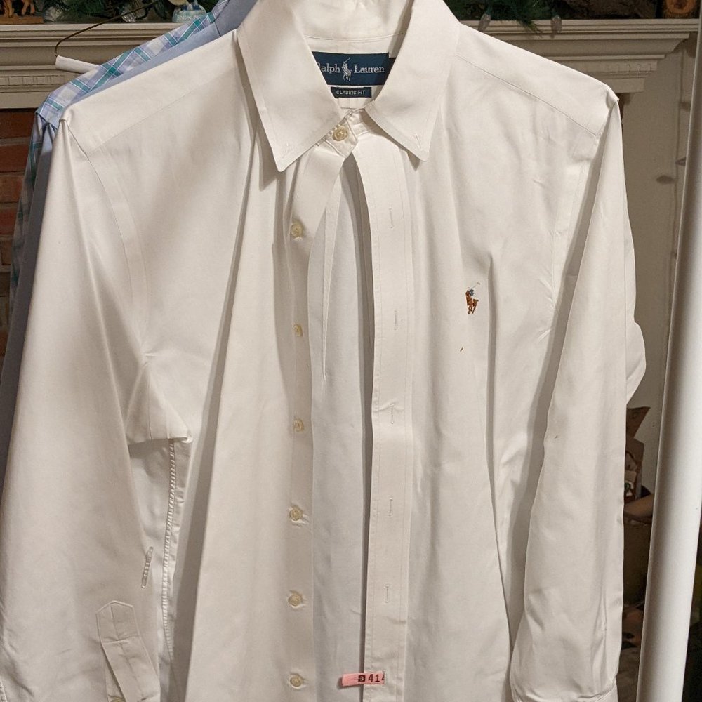 Ralph Lauren Classic White Dress Shirt